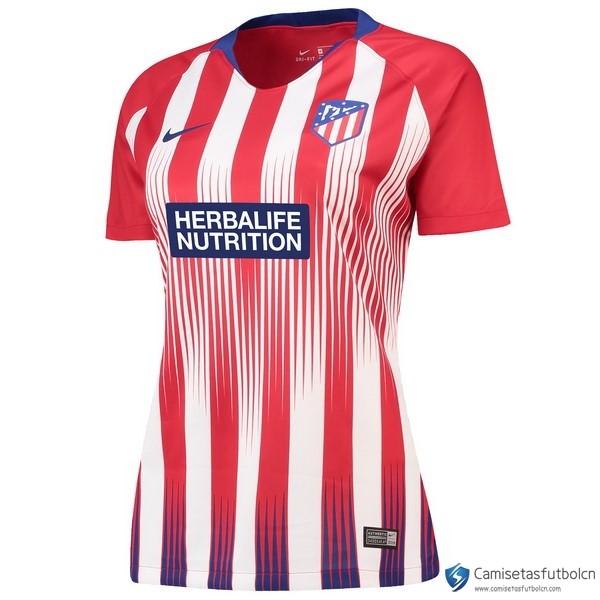 Camiseta Atlético Madrid Primera equipo Mujer 2018-19 Rojo